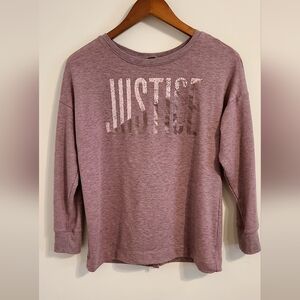 Justice Oversized Sweatshirt